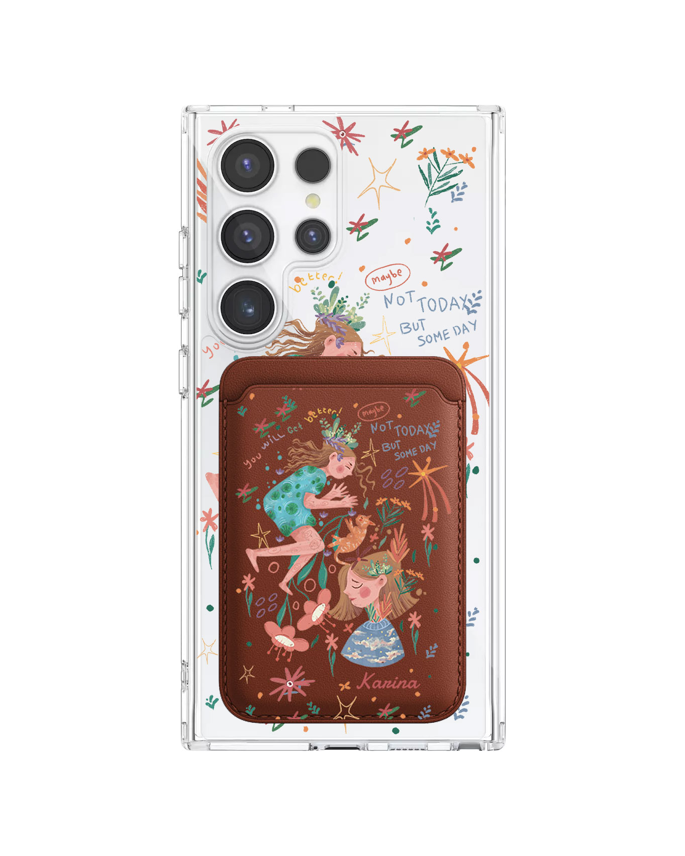 Android Magnetic Wallet Case - Get Better