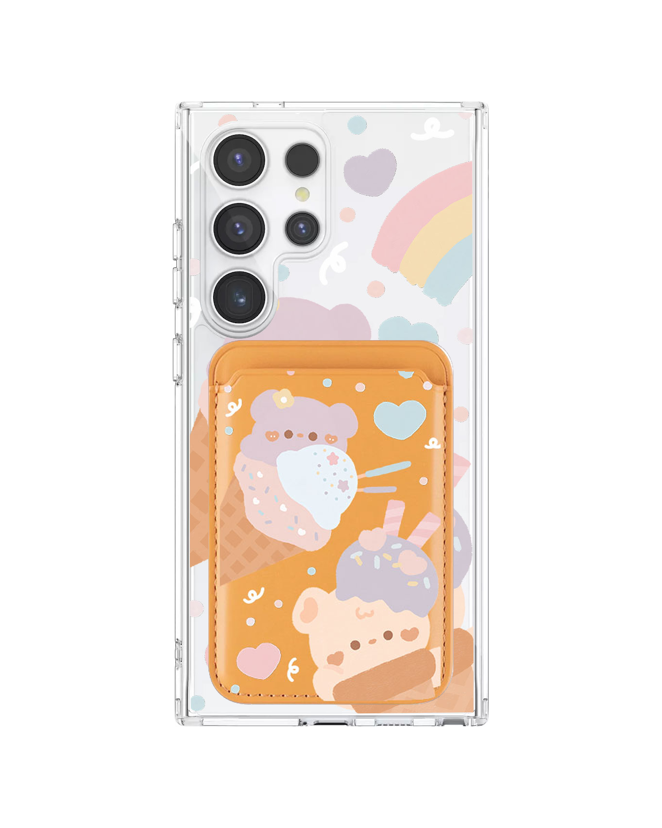 เคสแม่เหล็กสำหรับ Android - ไอศกรีมสำหรับเท็ดดี้