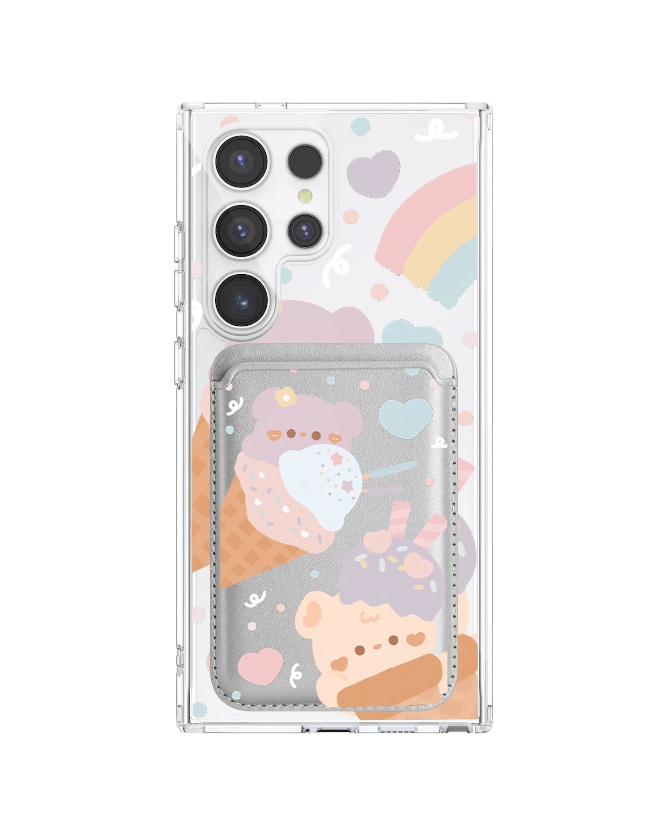 เคสแม่เหล็กสำหรับ Android - ไอศกรีมสำหรับเท็ดดี้