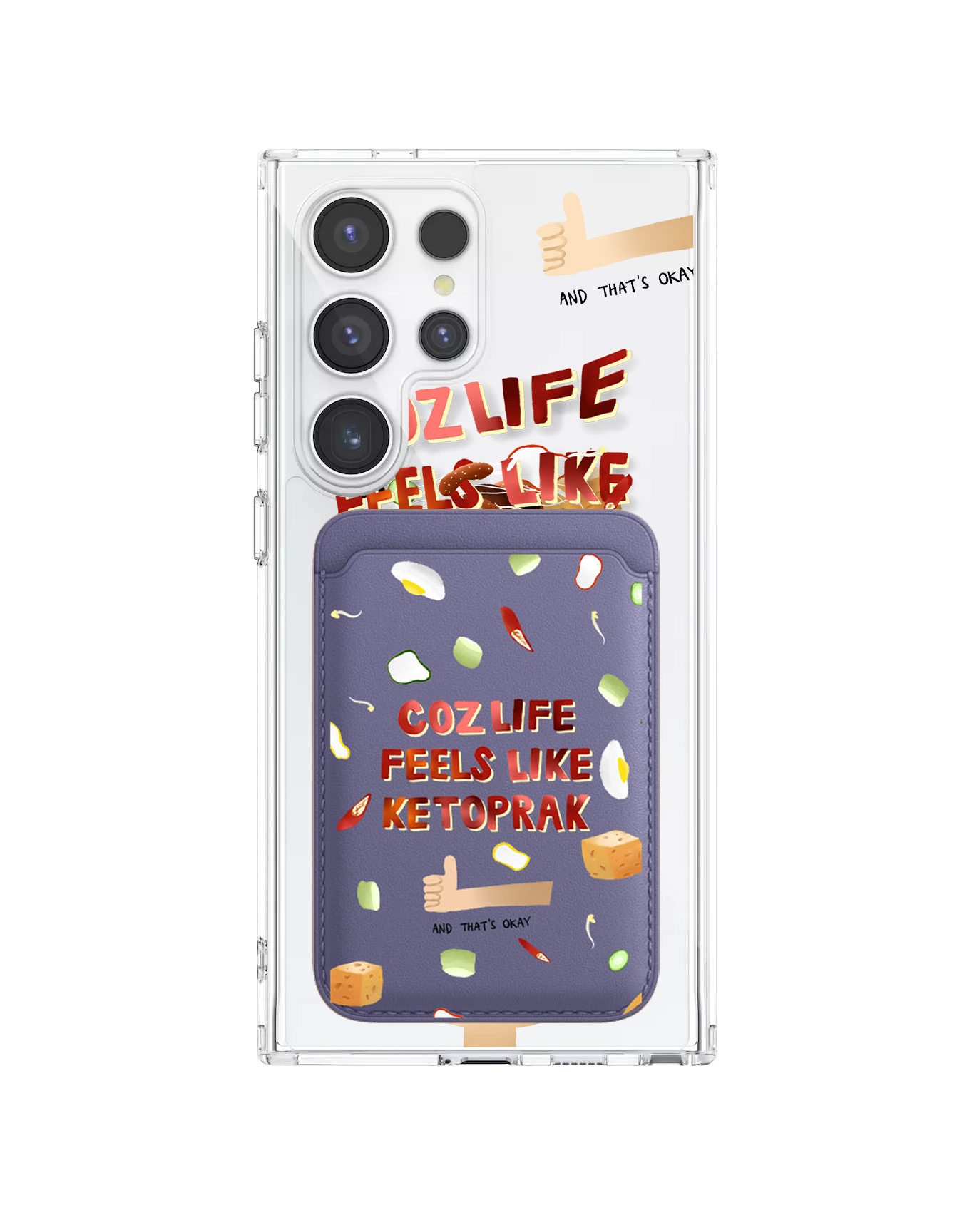 Android Magnetic Wallet Case - Ketopuns