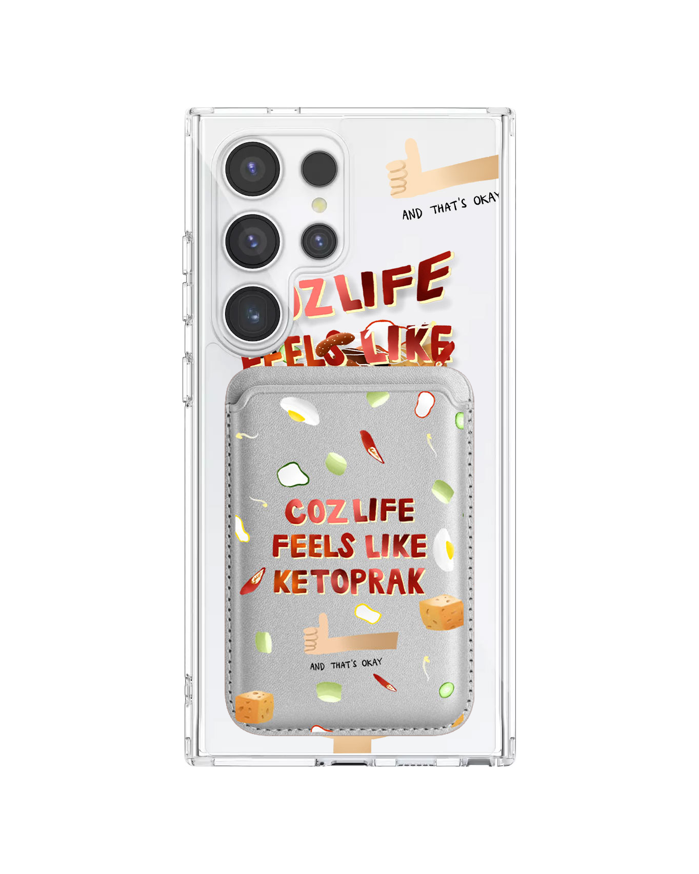 Android Magnetic Wallet Case - Ketopuns