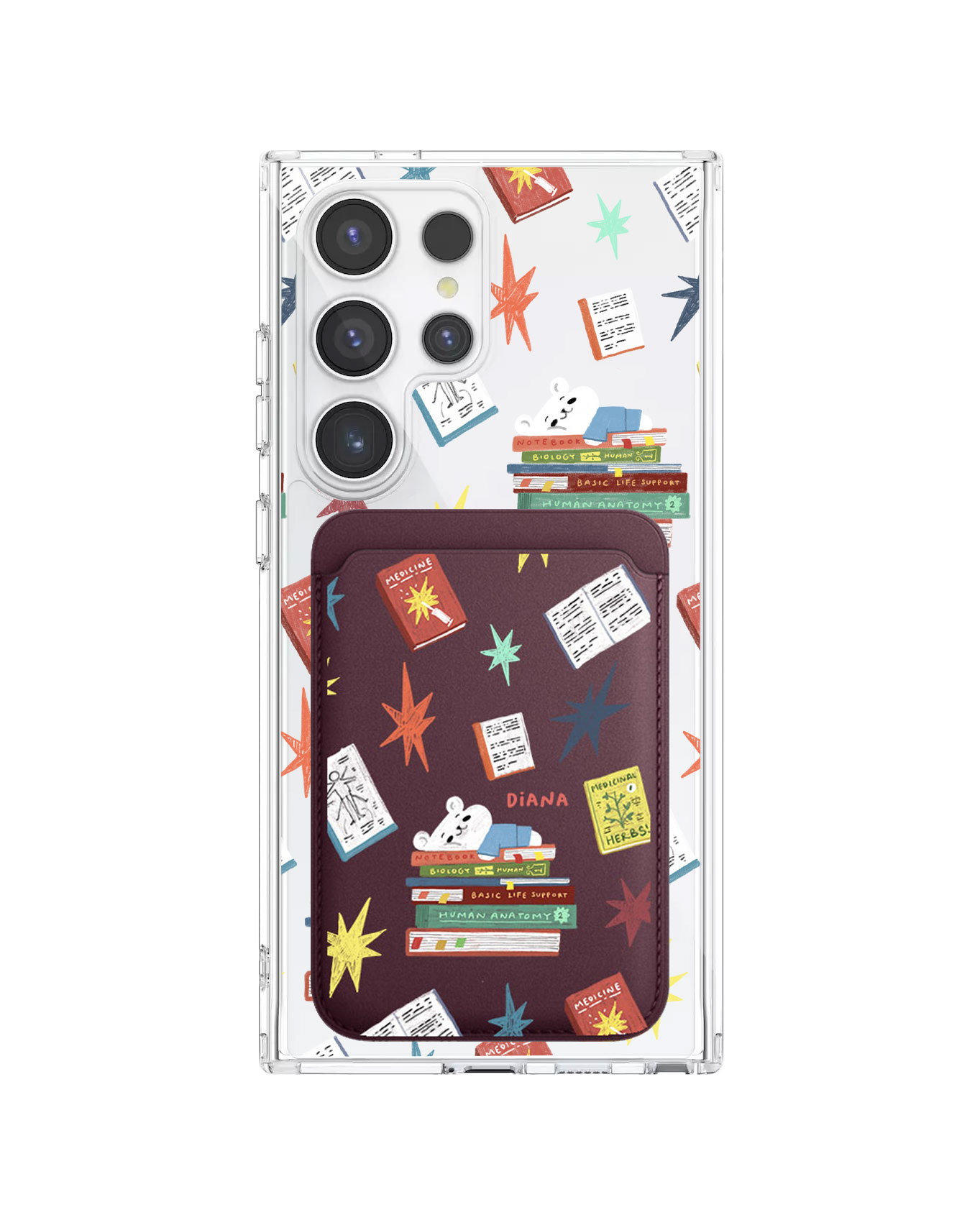 เคสกระเป๋าสตางค์แม่เหล็กสำหรับ Android - Let Me Sleep