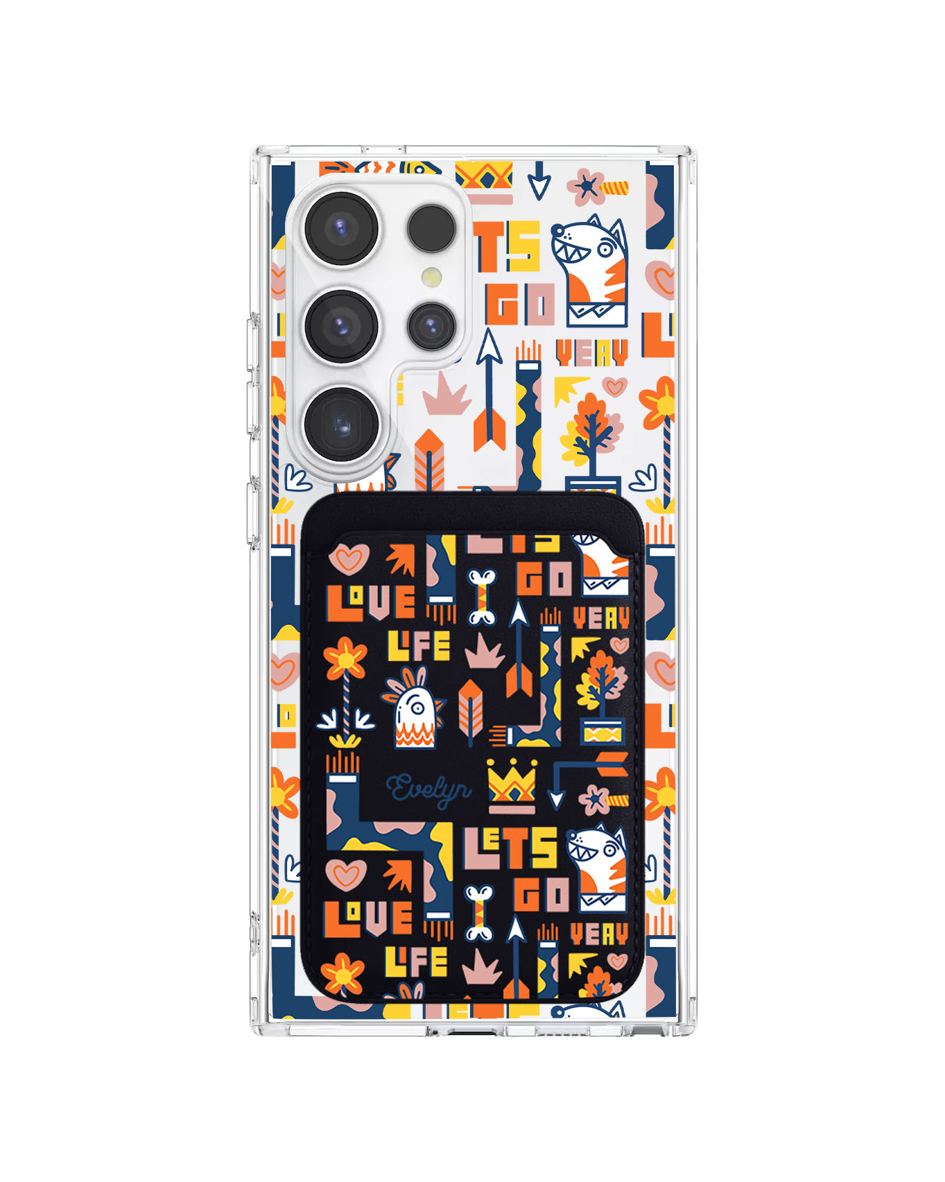 เคสกระเป๋าสตางค์แม่เหล็ก Android - Life in Colour
