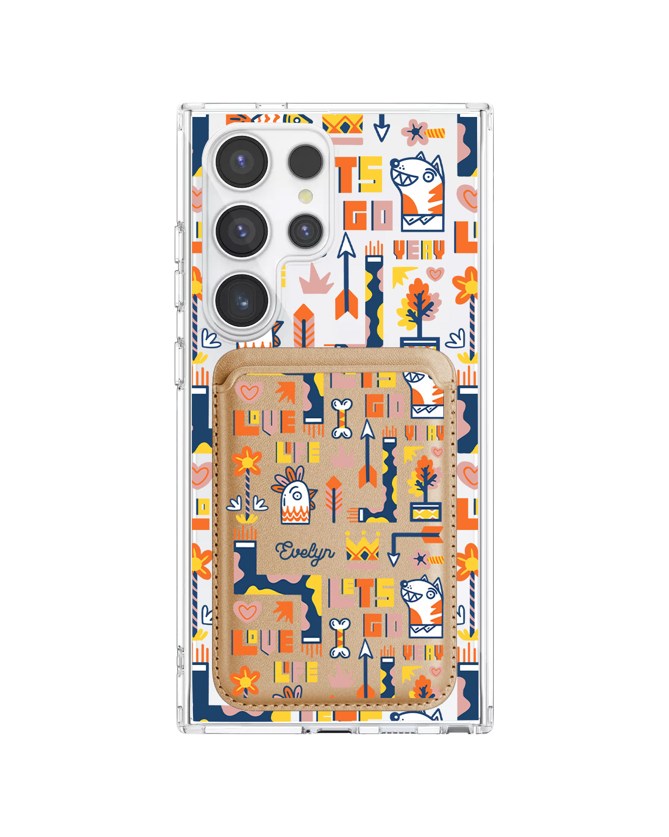 เคสกระเป๋าสตางค์แม่เหล็ก Android - Life in Colour