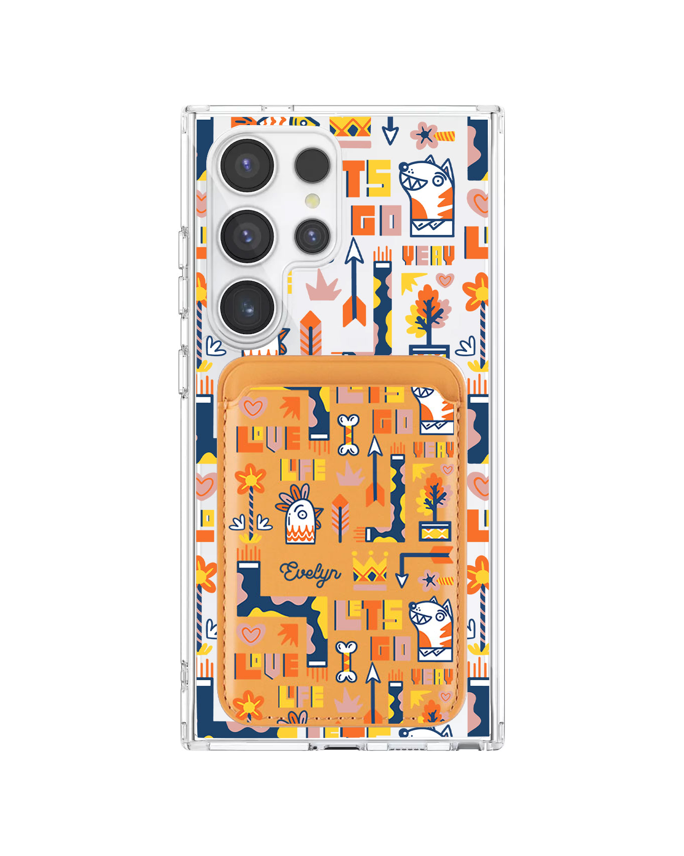 เคสกระเป๋าสตางค์แม่เหล็ก Android - Life in Colour