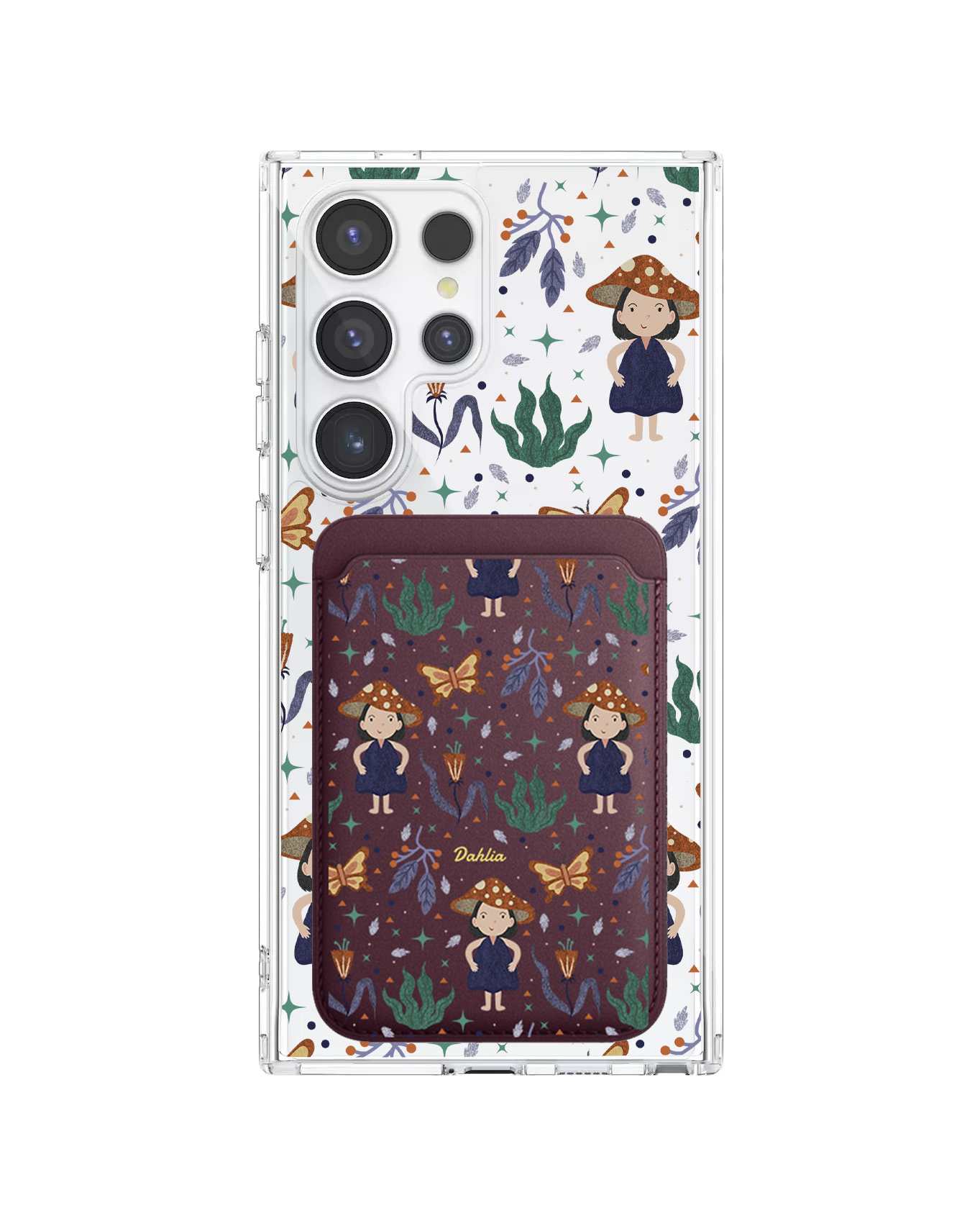 เคสกระเป๋าสตางค์แม่เหล็กสำหรับ Android - Lost in the Forest 1.0