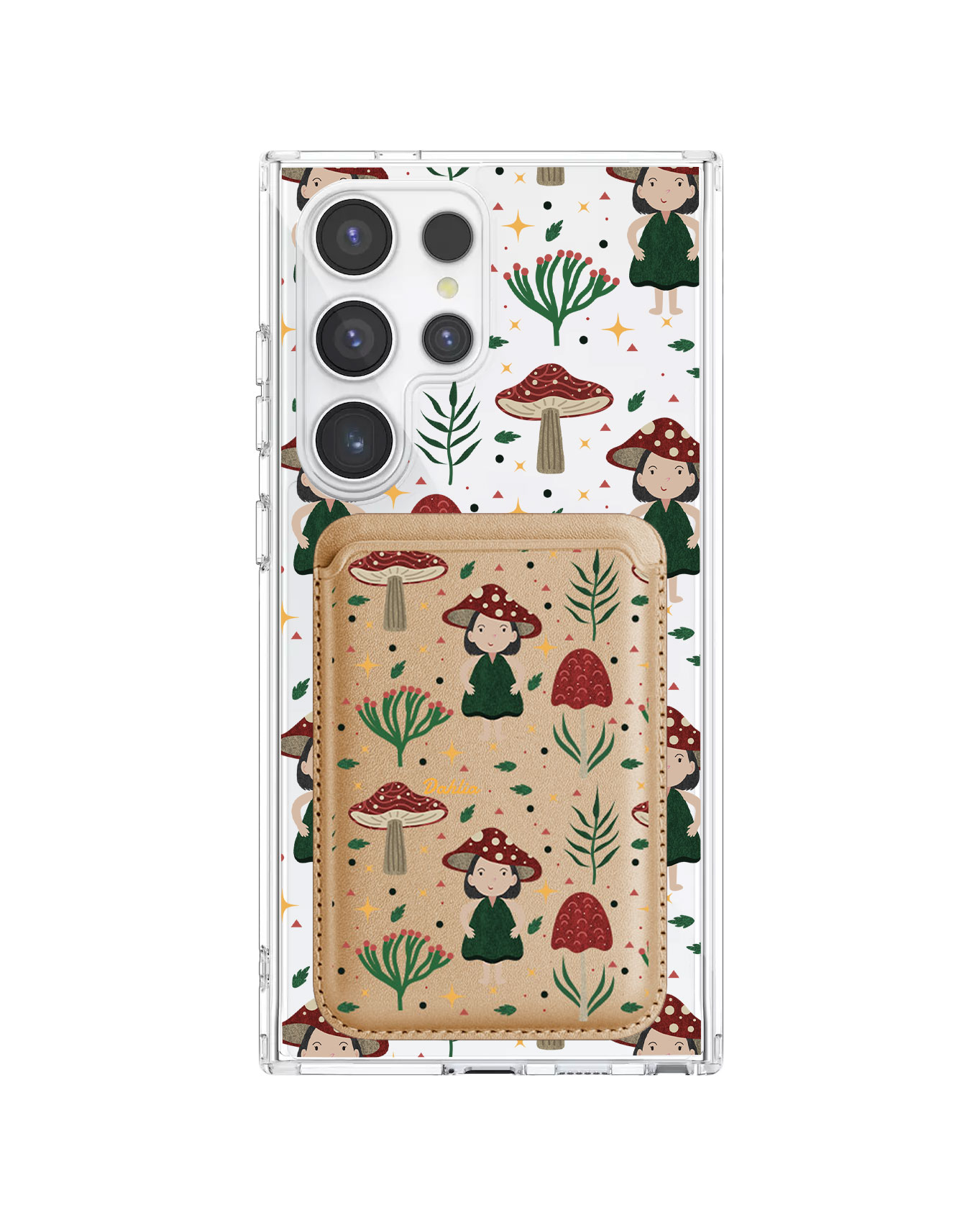 เคสกระเป๋าสตางค์แม่เหล็กสำหรับ Android - Lost in the Forest 2.0