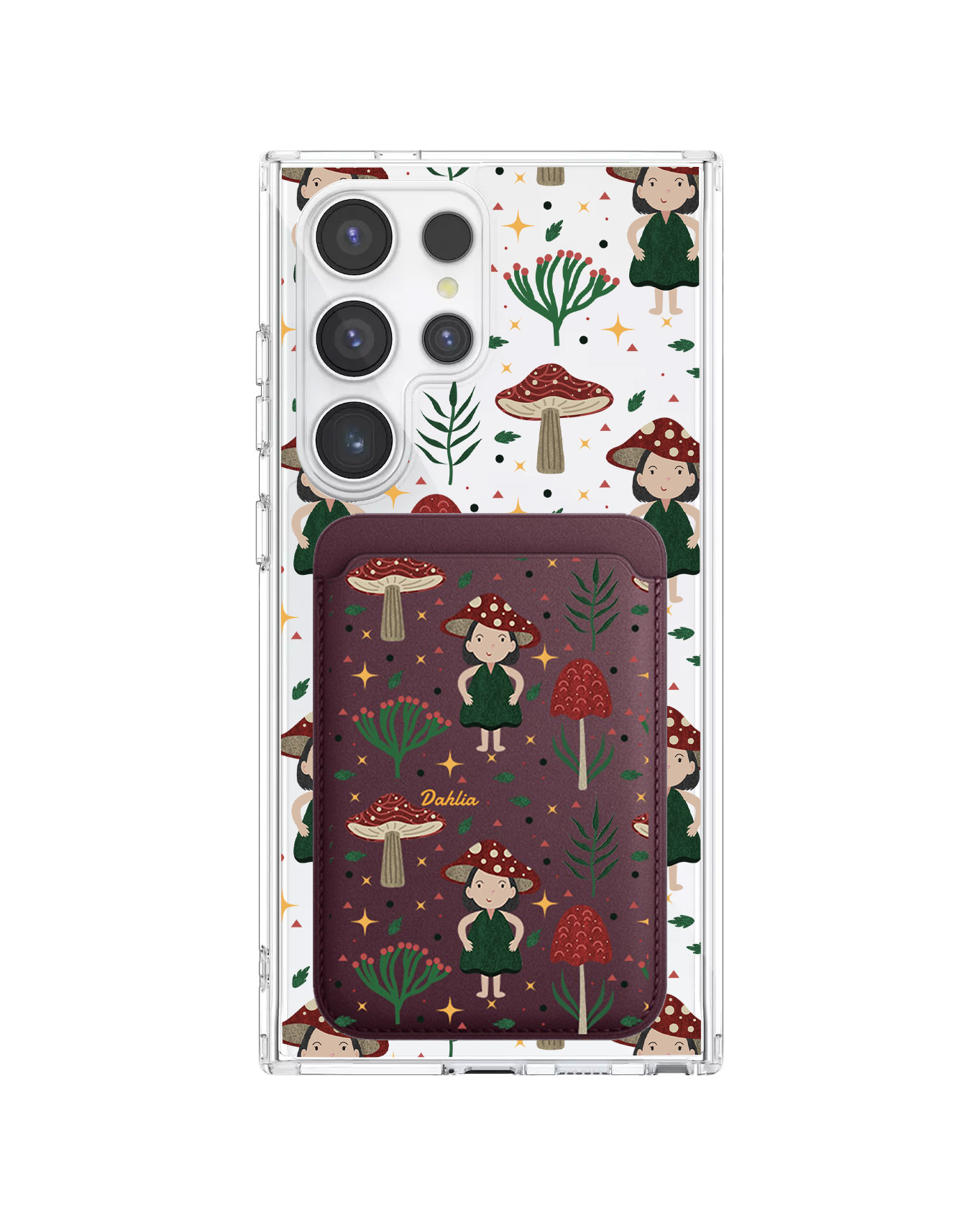เคสกระเป๋าสตางค์แม่เหล็กสำหรับ Android - Lost in the Forest 2.0