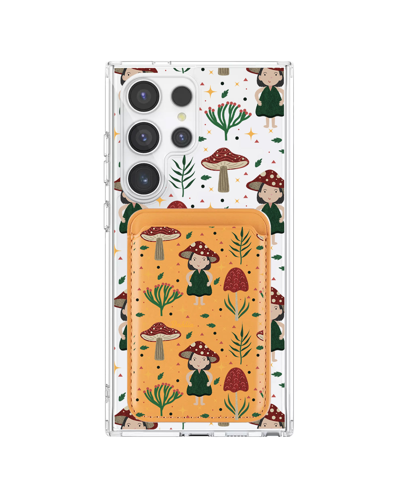 เคสกระเป๋าสตางค์แม่เหล็กสำหรับ Android - Lost in the Forest 2.0
