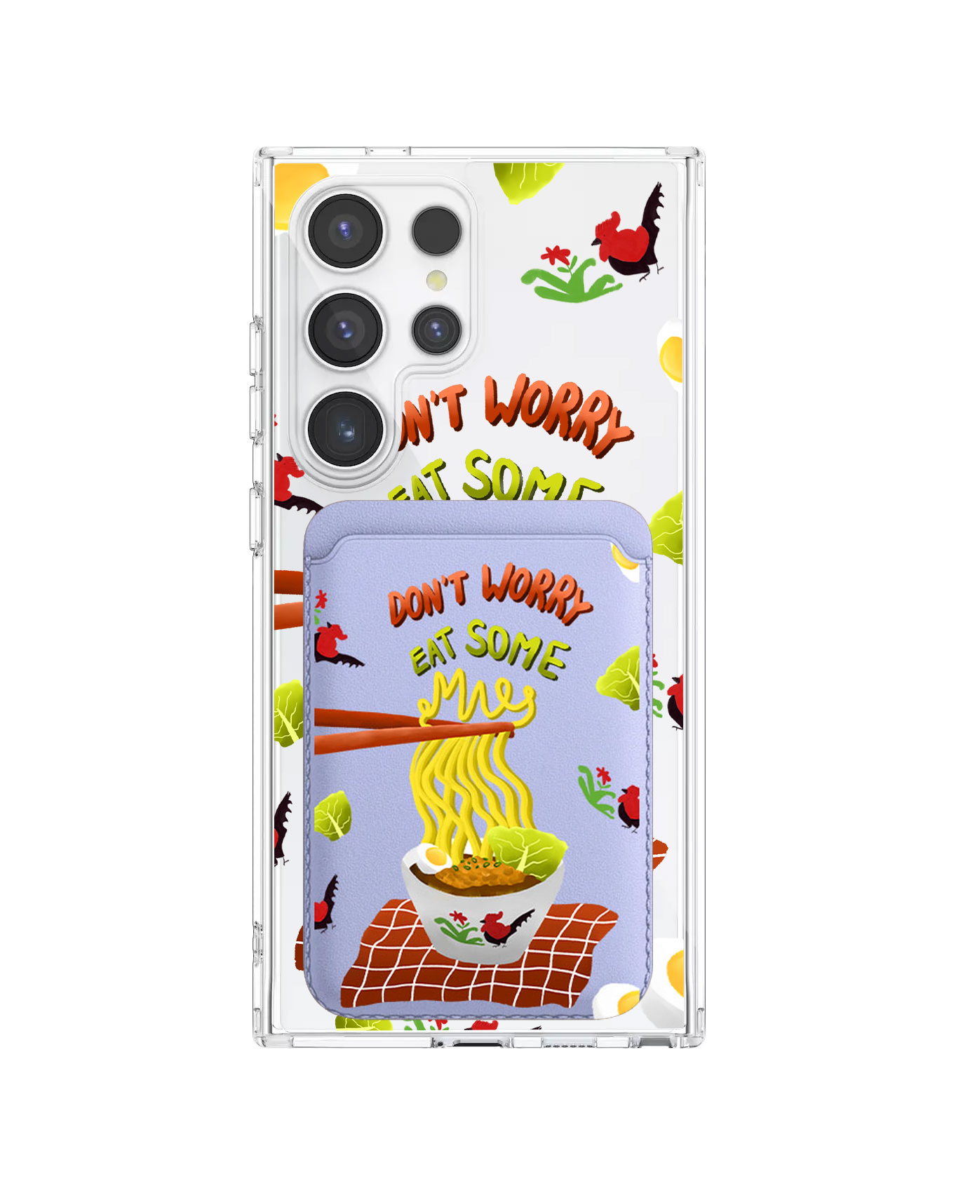 เคสแม่เหล็กสำหรับ Android - Go Eat Some Mie