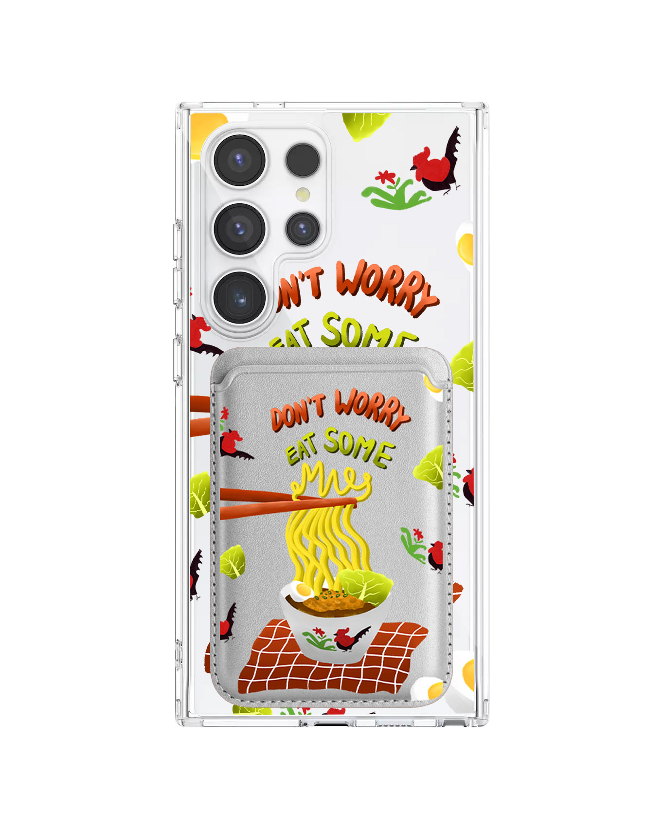 เคสแม่เหล็กสำหรับ Android - Go Eat Some Mie