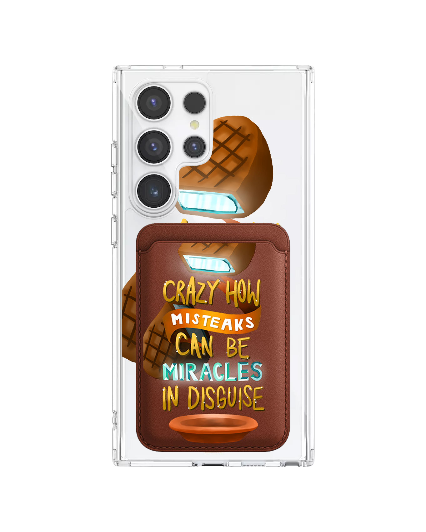 เคสกระเป๋าสตางค์แม่เหล็กสำหรับ Android - จาก Misteaks สู่ Miracle