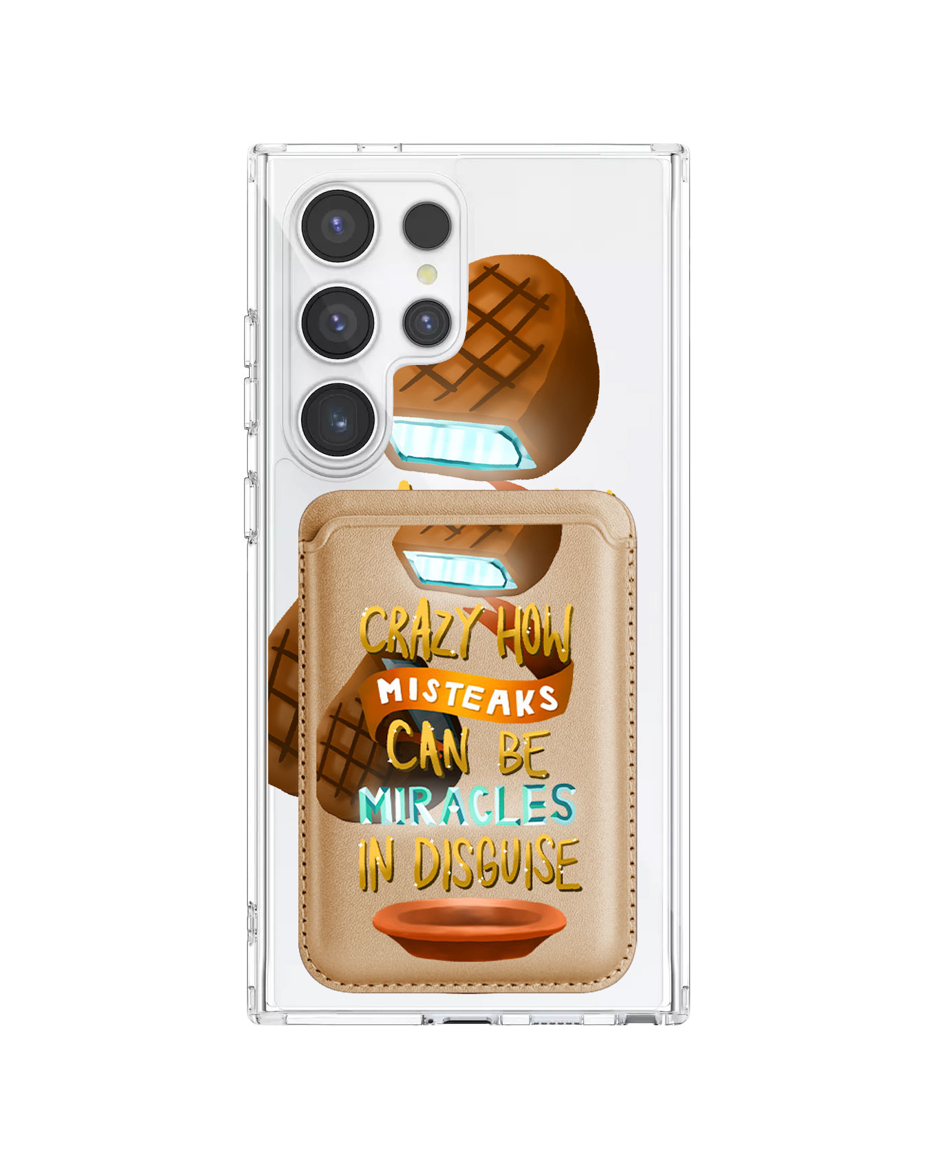 เคสกระเป๋าสตางค์แม่เหล็กสำหรับ Android - จาก Misteaks สู่ Miracle