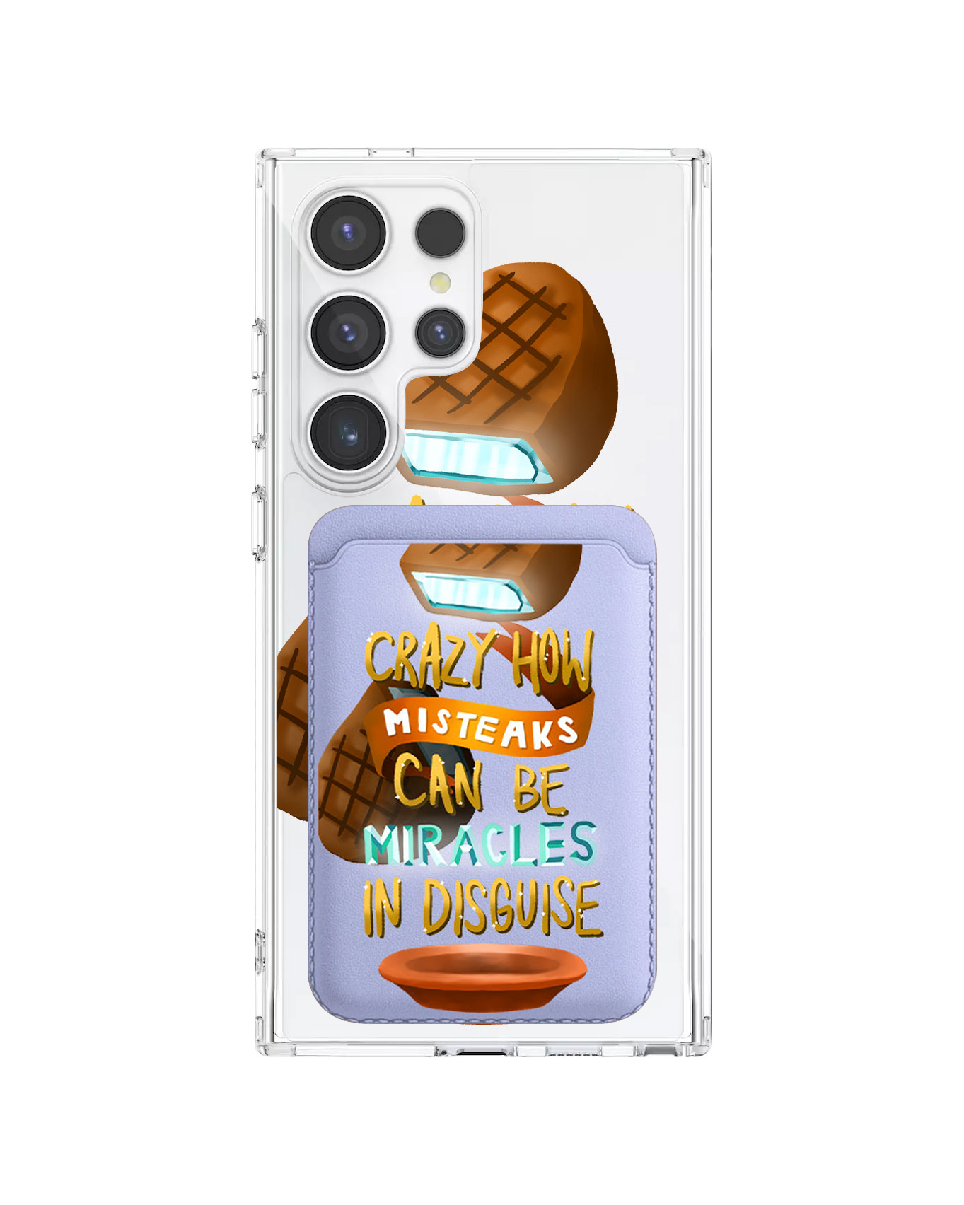 เคสกระเป๋าสตางค์แม่เหล็กสำหรับ Android - จาก Misteaks สู่ Miracle