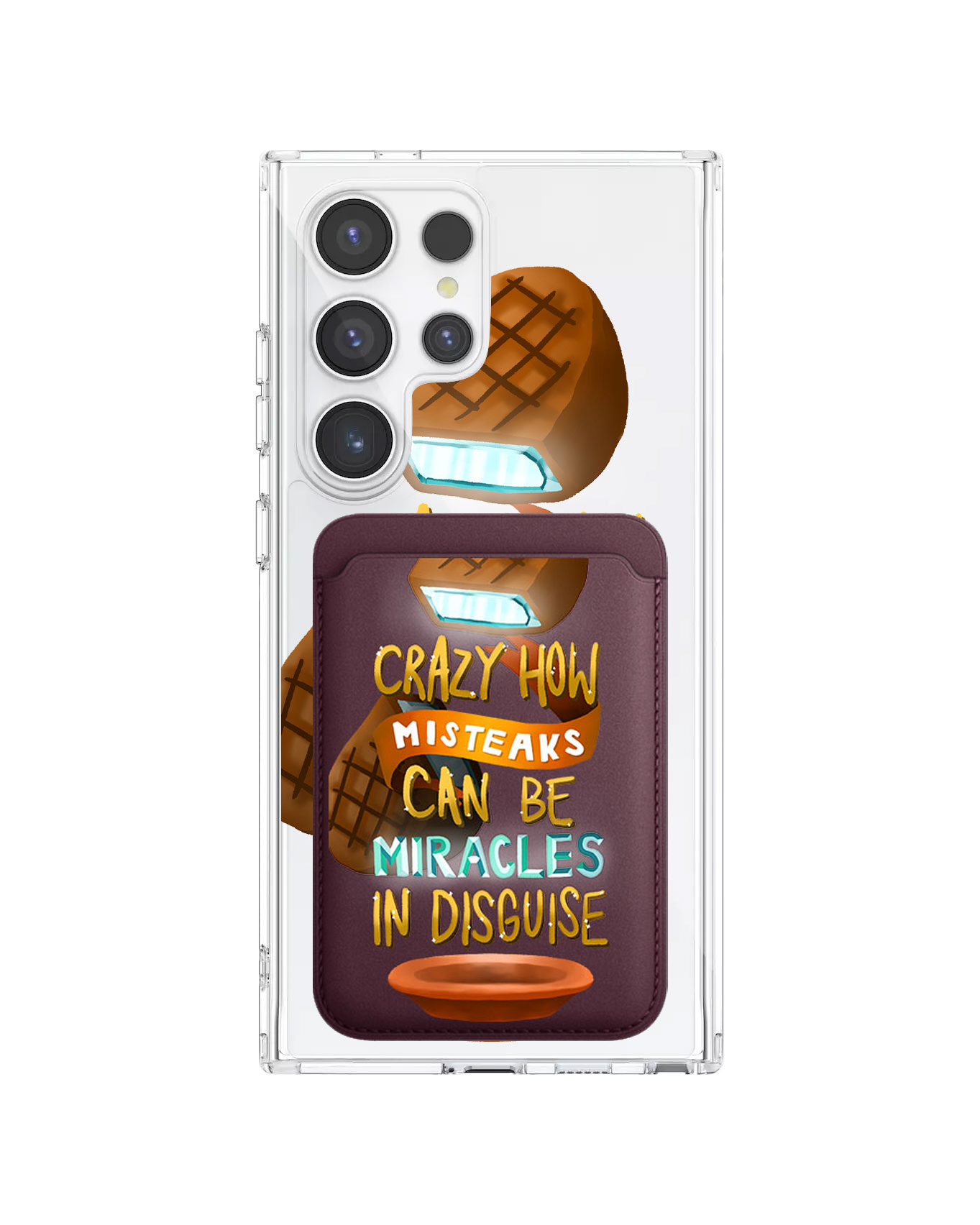 เคสกระเป๋าสตางค์แม่เหล็กสำหรับ Android - จาก Misteaks สู่ Miracle