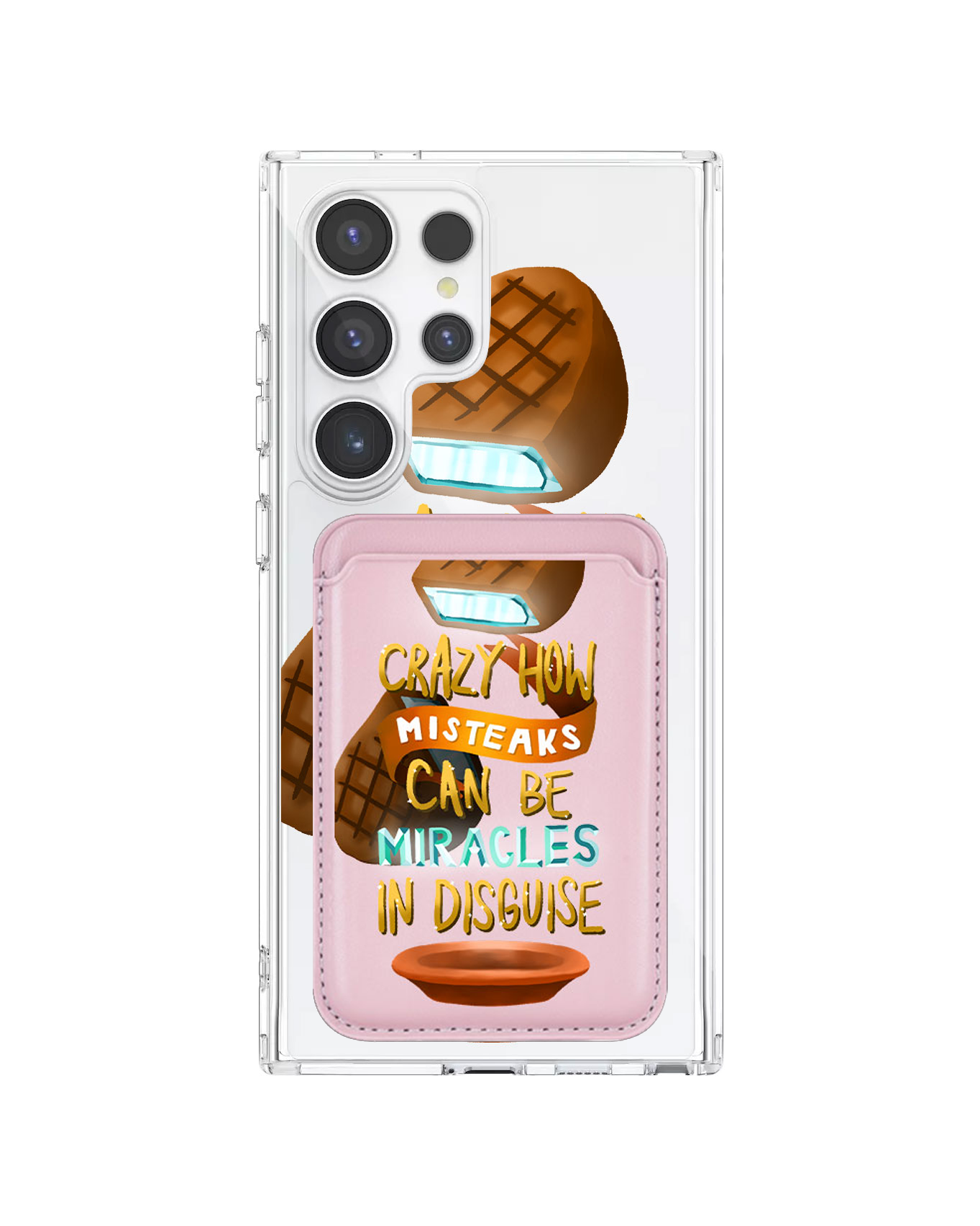 เคสกระเป๋าสตางค์แม่เหล็กสำหรับ Android - จาก Misteaks สู่ Miracle