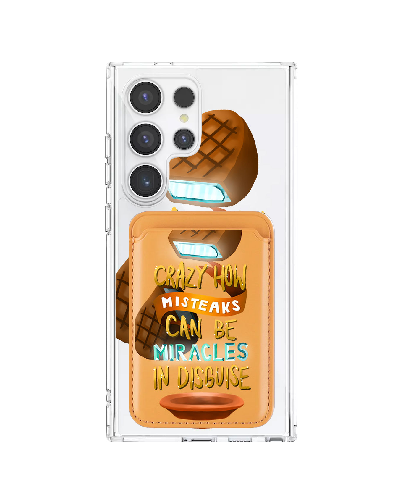 เคสกระเป๋าสตางค์แม่เหล็กสำหรับ Android - จาก Misteaks สู่ Miracle