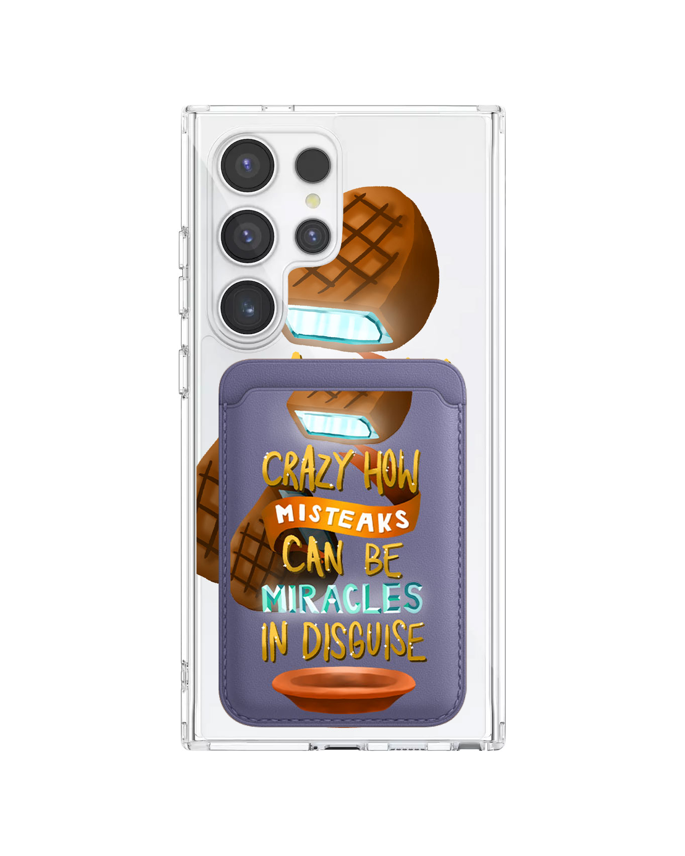 เคสกระเป๋าสตางค์แม่เหล็กสำหรับ Android - จาก Misteaks สู่ Miracle