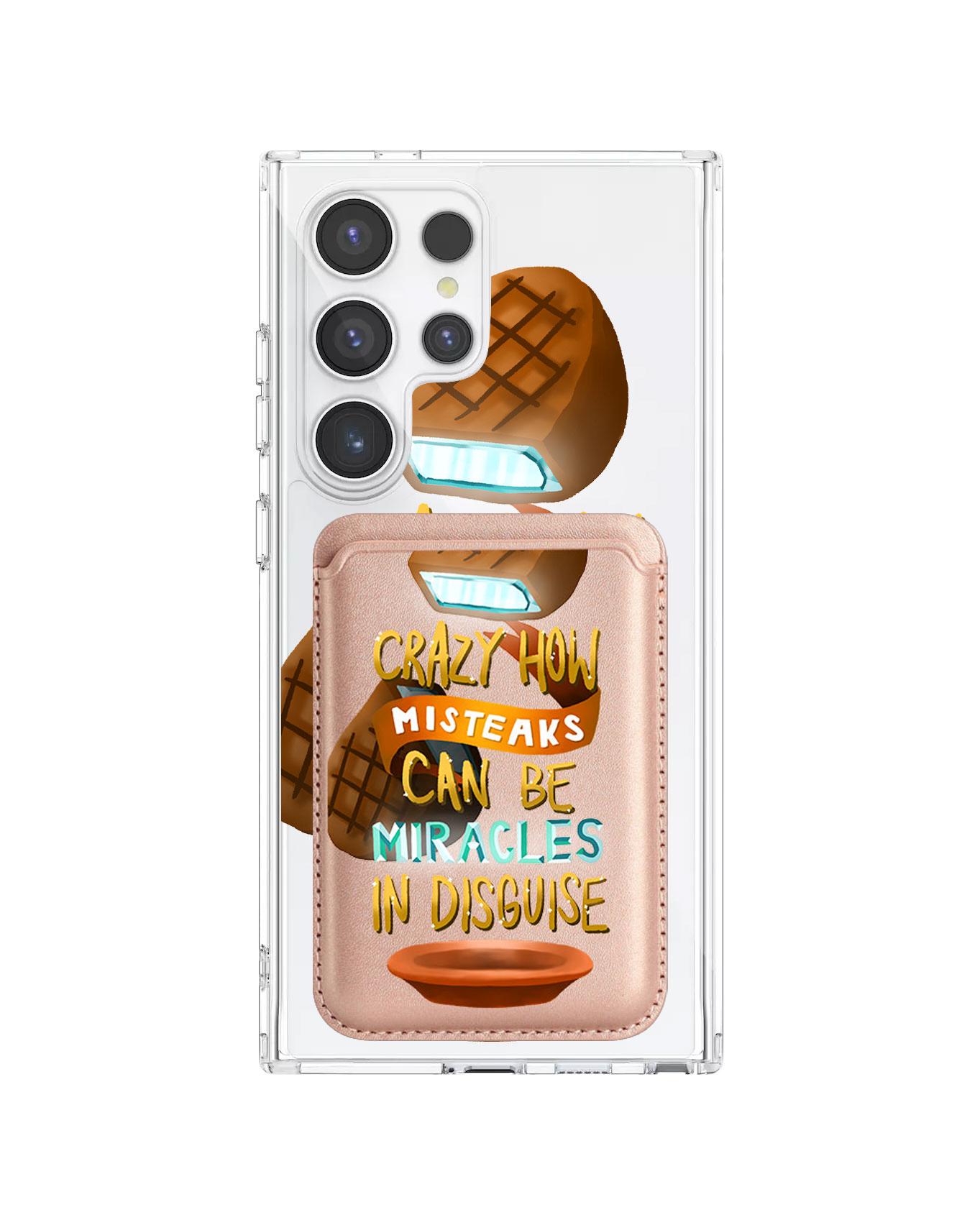 เคสกระเป๋าสตางค์แม่เหล็กสำหรับ Android - จาก Misteaks สู่ Miracle