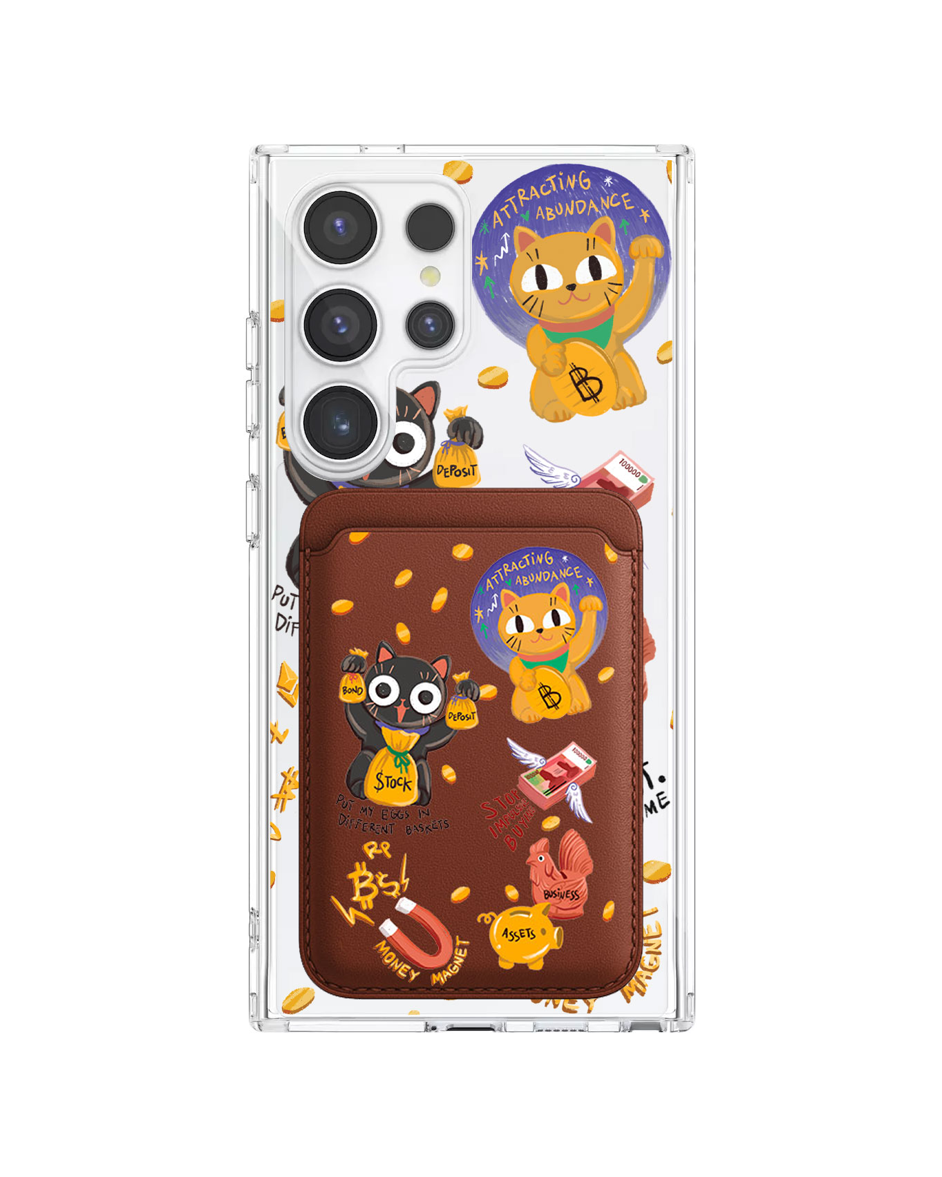Android Magnetic Wallet Case - I Am... Money Magnet!!!