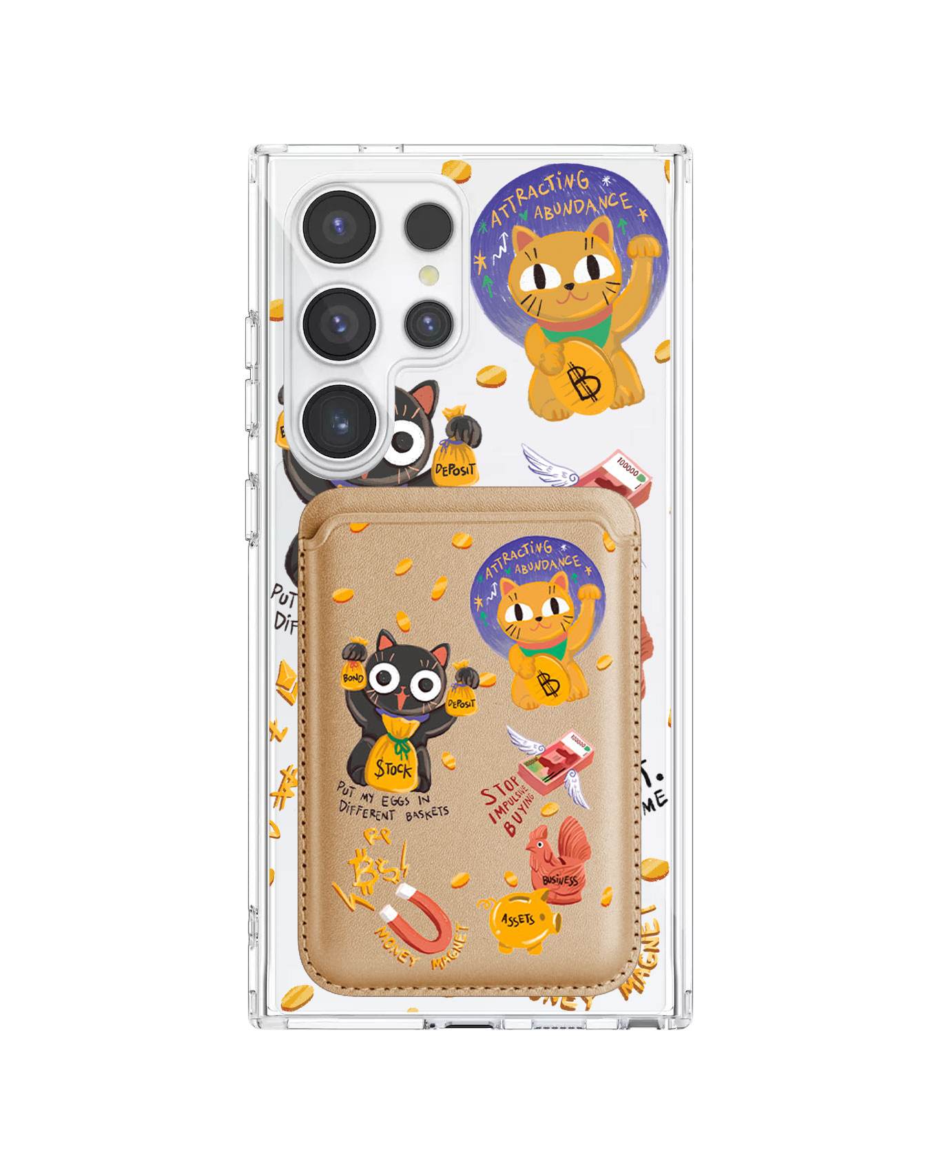Android Magnetic Wallet Case - I Am... Money Magnet!!!
