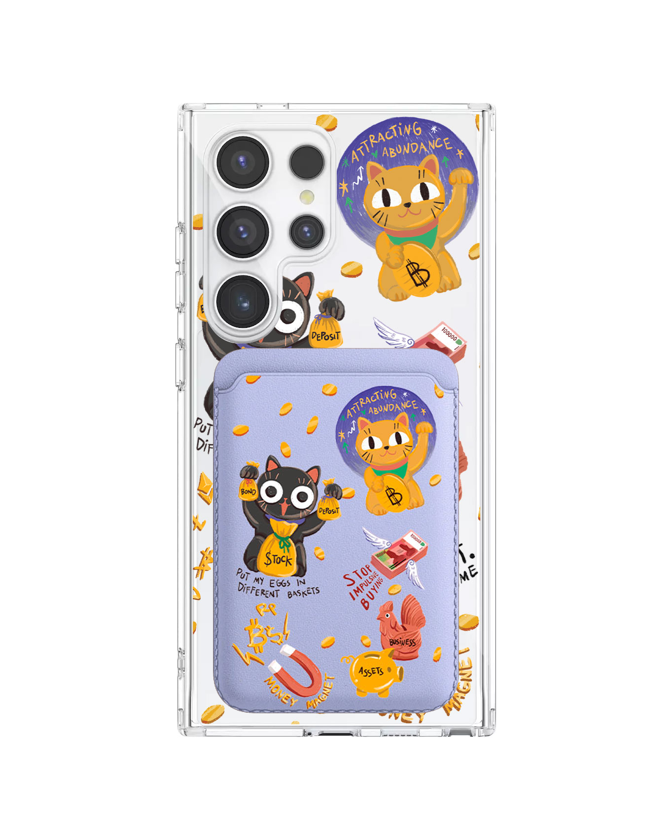 Android Magnetic Wallet Case - I Am... Money Magnet!!!