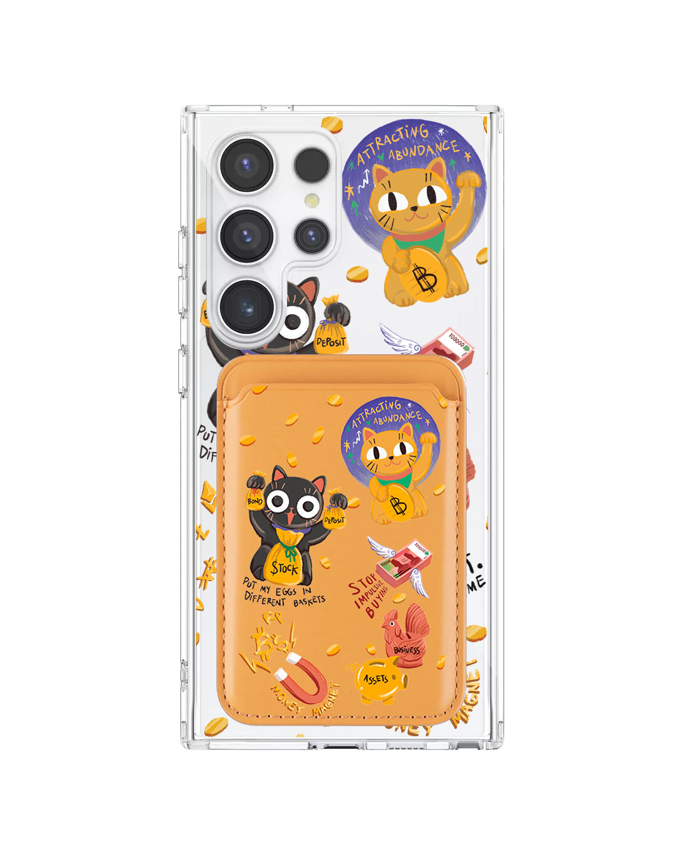 Android Magnetic Wallet Case - I Am... Money Magnet!!!