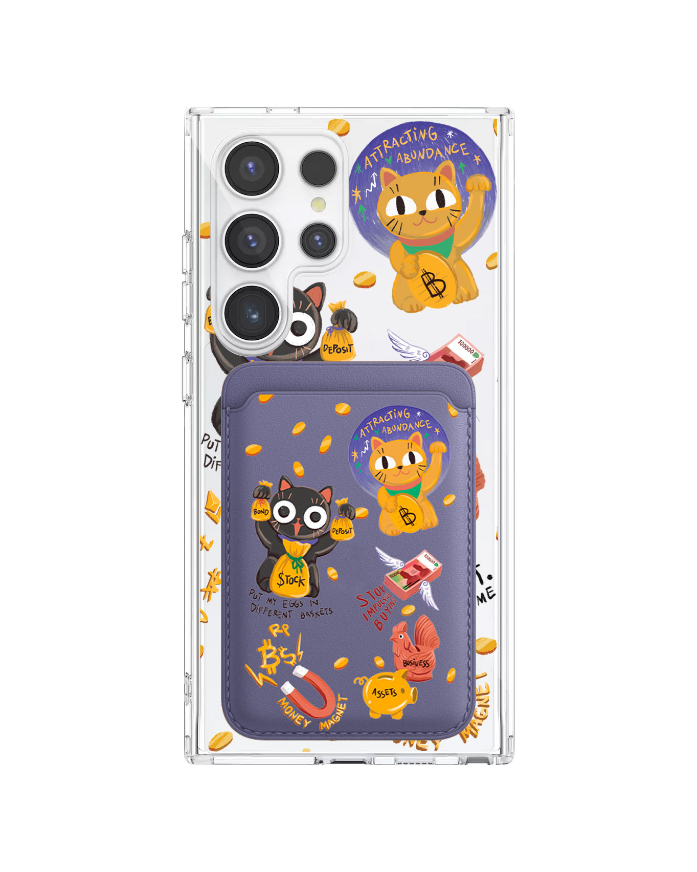Android Magnetic Wallet Case - I Am... Money Magnet!!!