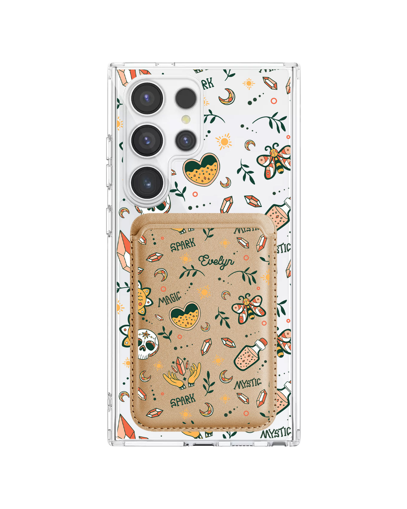 Android Magnetic Wallet Case - Mystic