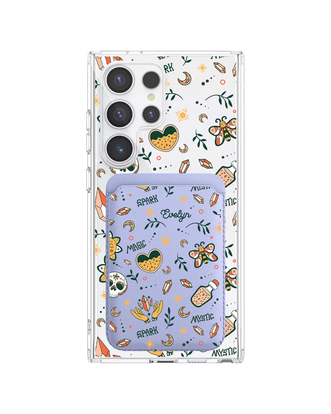 Android Magnetic Wallet Case - Mystic