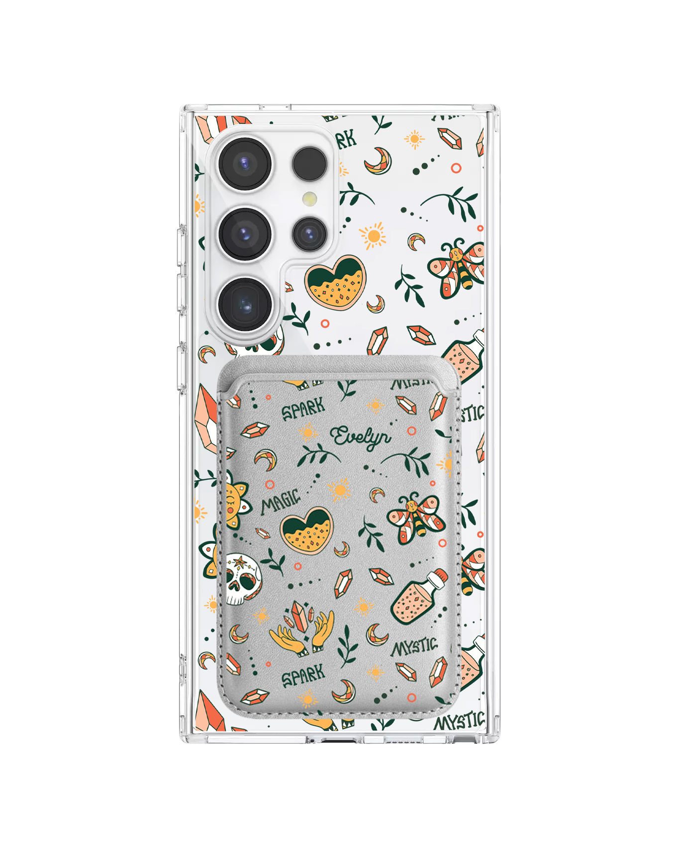 Android Magnetic Wallet Case - Mystic