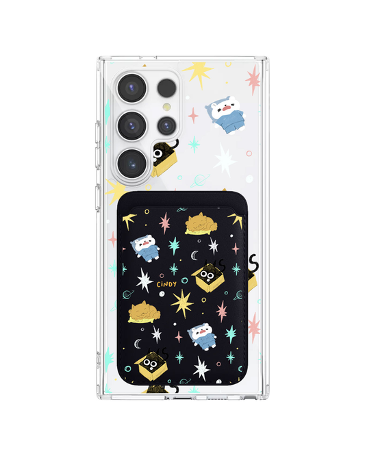 Android Magnetic Wallet Case - Nightover