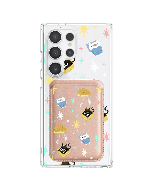 Android Magnetic Wallet Case - Nightover