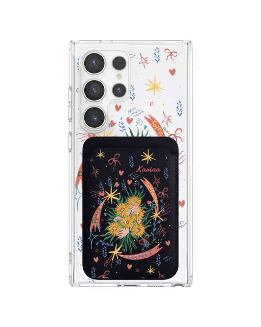 Android Magnetic Wallet Case - Peace