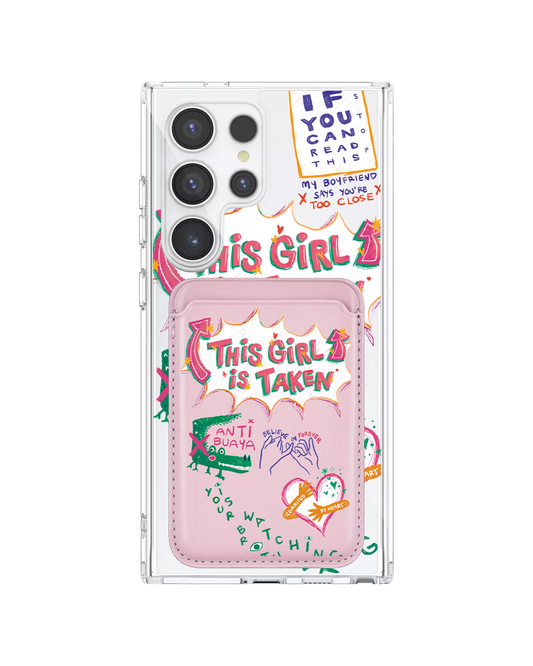 Android Magnetic Wallet Case - Pelakor Proof (For Her)