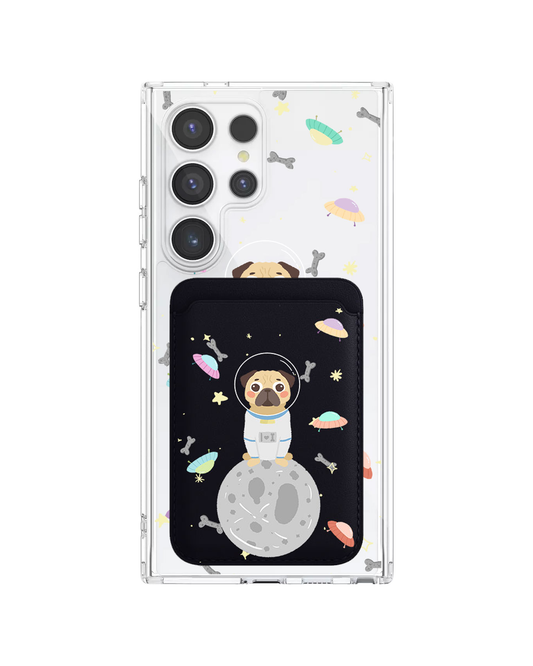 Android Magnetic Wallet Case - Pugstronaut