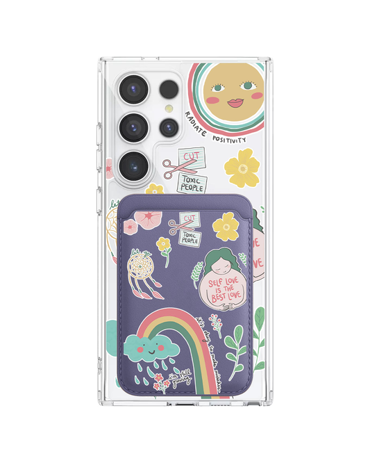 Android Magnetic Wallet Case - Self Love
