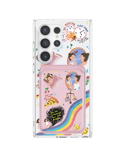 Android Magnetic Wallet Case - Self Love 2.0