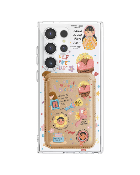 Android Magnetic Wallet Case - Self Love Club
