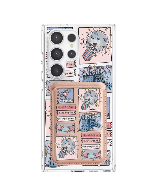 Android Magnetic Wallet Case - Shine