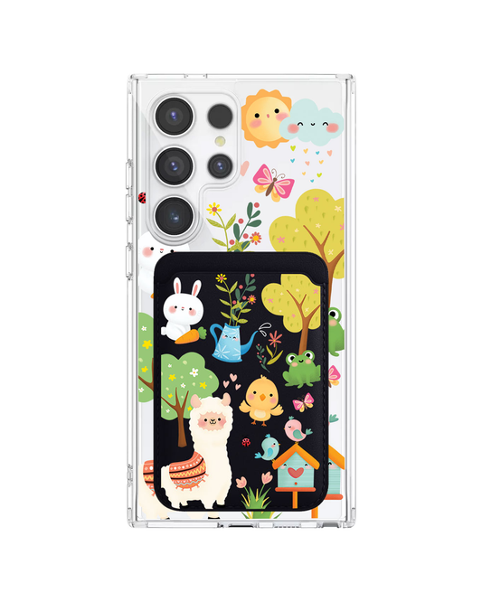 Android Magnetic Wallet Case - Spring