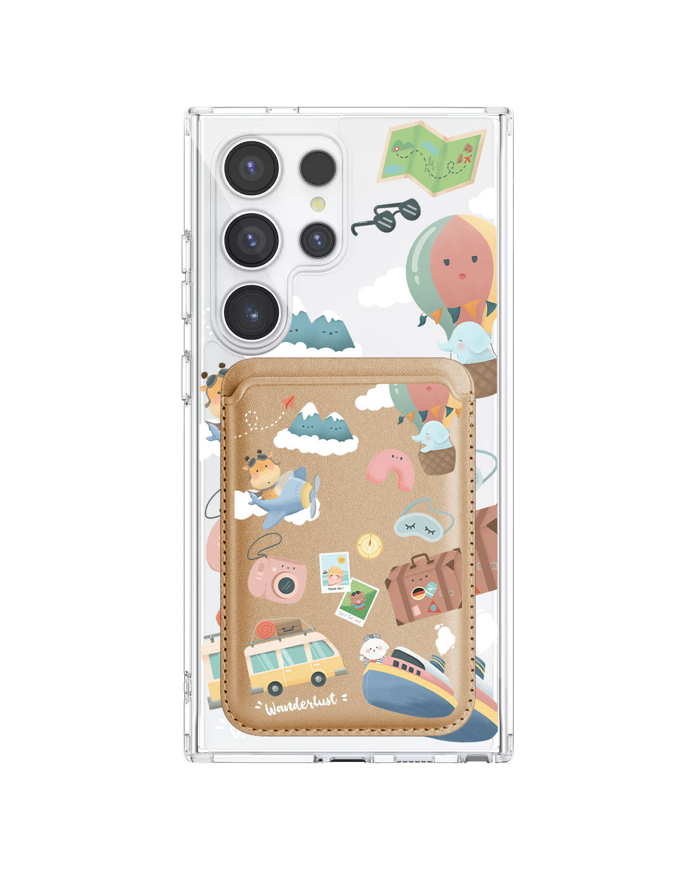 เคสกระเป๋าสตางค์แม่เหล็ก Android - สำหรับการเดินทาง