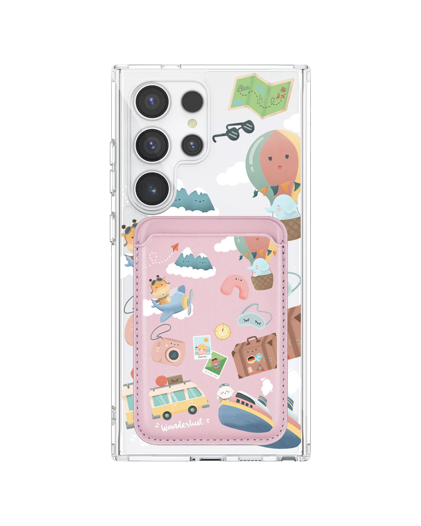 เคสกระเป๋าสตางค์แม่เหล็ก Android - สำหรับการเดินทาง