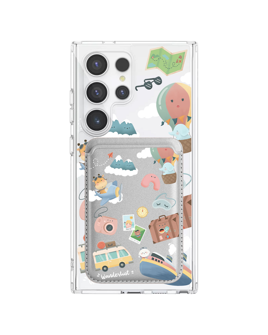 Android Magnetic Wallet Case - Travel