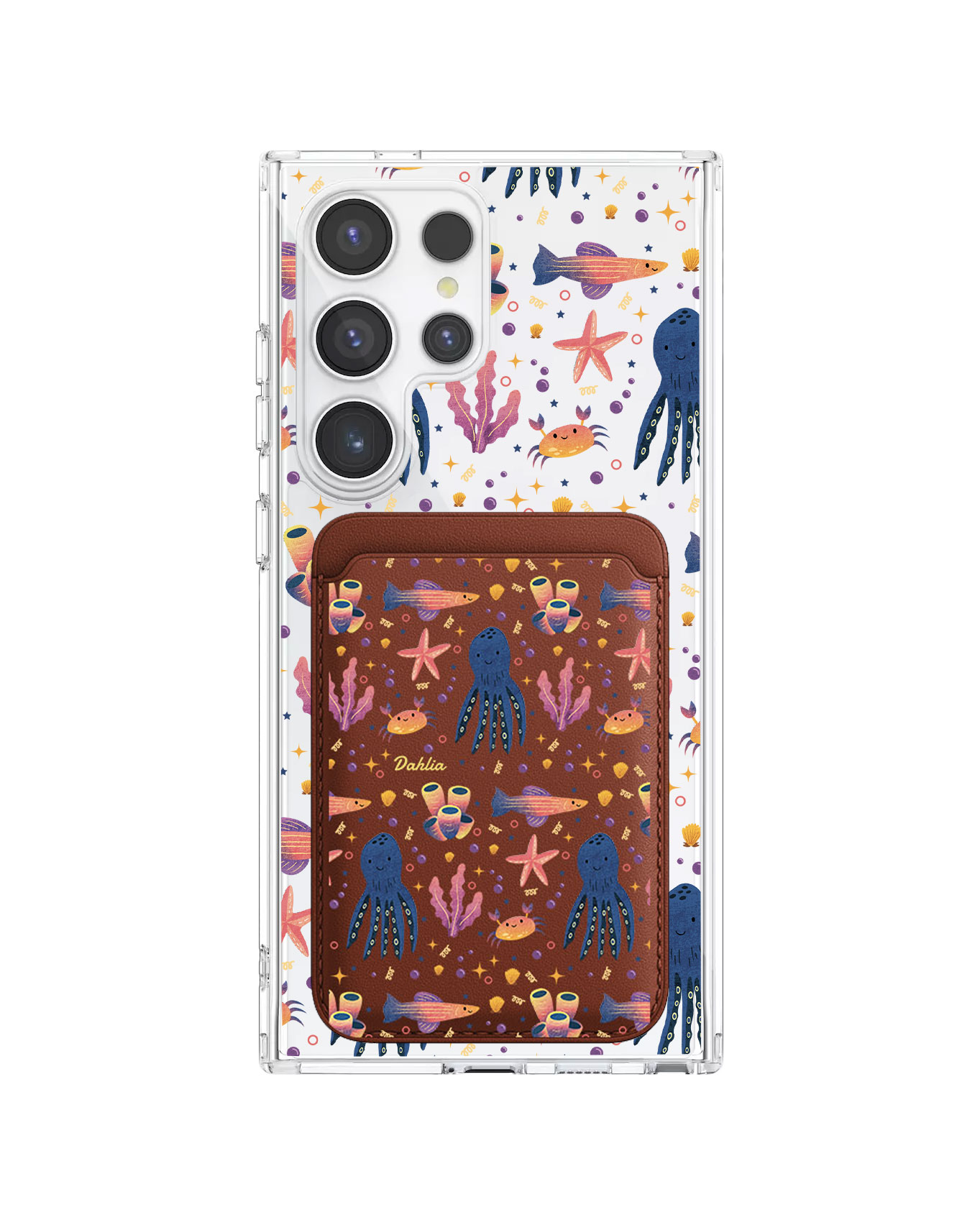Android Magnetic Wallet Case - Underwater Dreams 1.0