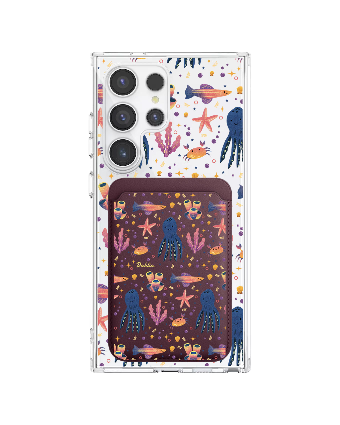 Android Magnetic Wallet Case - Underwater Dreams 1.0