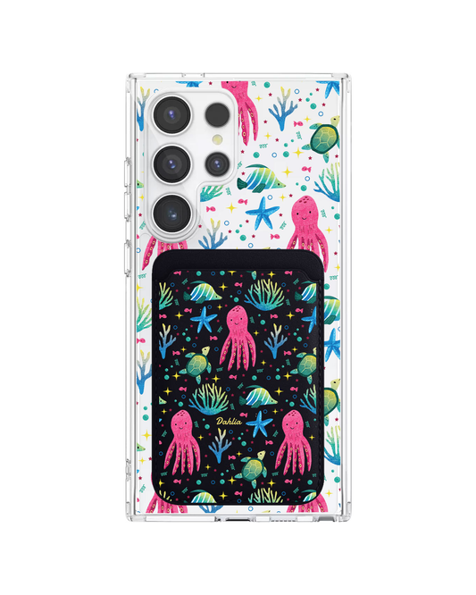 Android Magnetic Wallet Case - Underwater Dreams 2.0