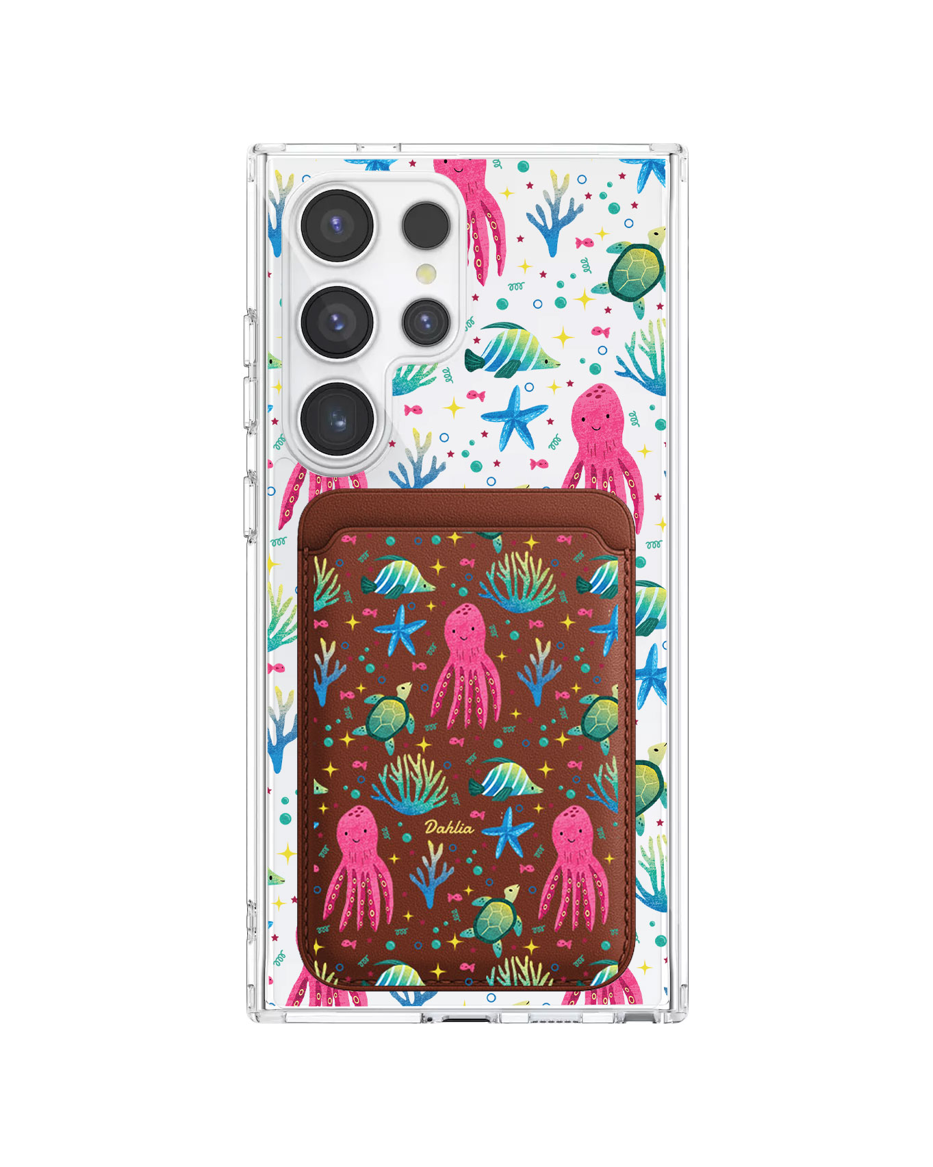 Android Magnetic Wallet Case - Underwater Dreams 2.0