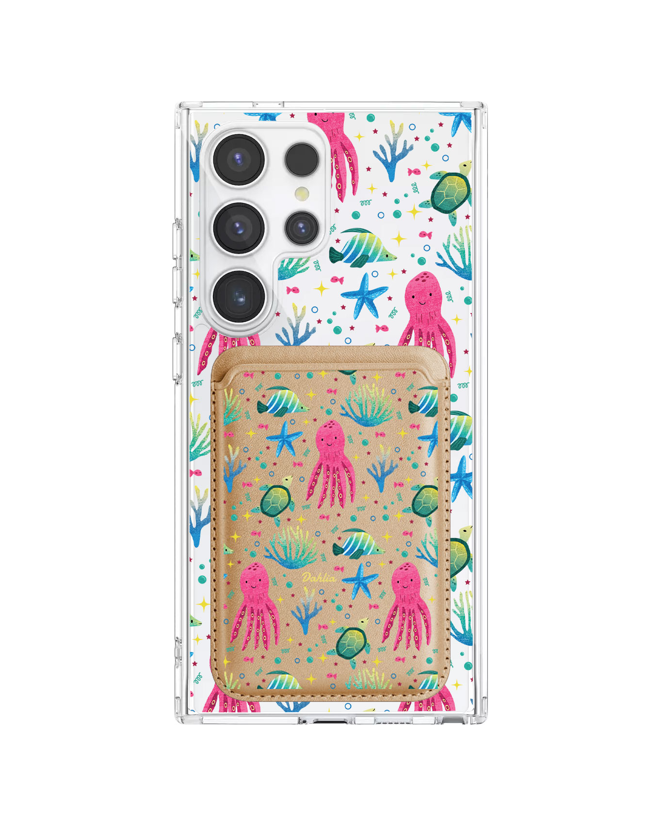 Android Magnetic Wallet Case - Underwater Dreams 2.0
