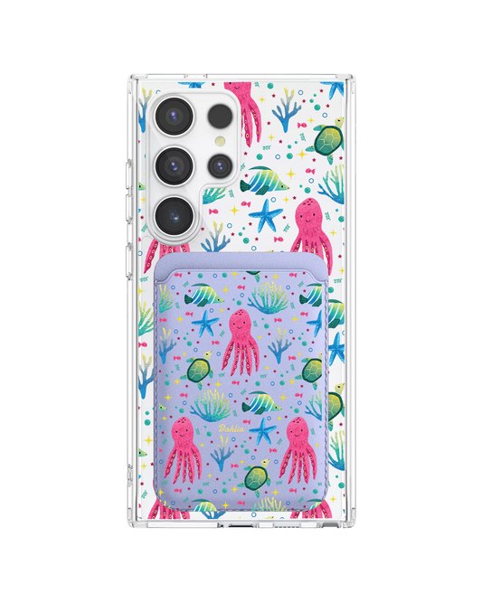 Android Magnetic Wallet Case - Underwater Dreams 2.0